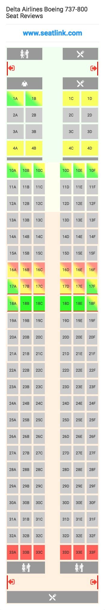 delta boeing 737 seating chart.